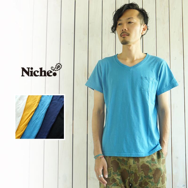 Niche.V-Neck Pocket Tee(mct-01) 