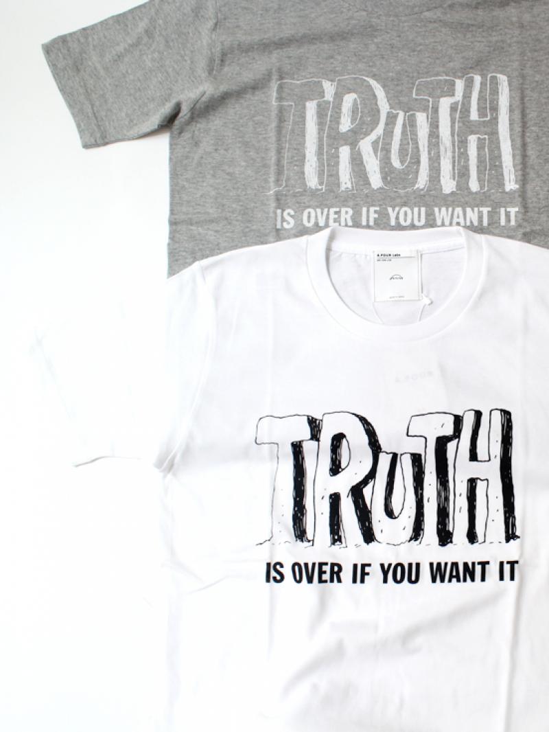 A.FOURPRINT T-SHIRT "TRUTH"