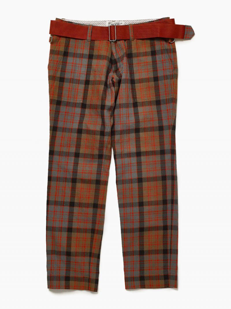 PEEL&LIFT/ԡ륢ɥեȡ"tartan army trousers"٤ޤ 