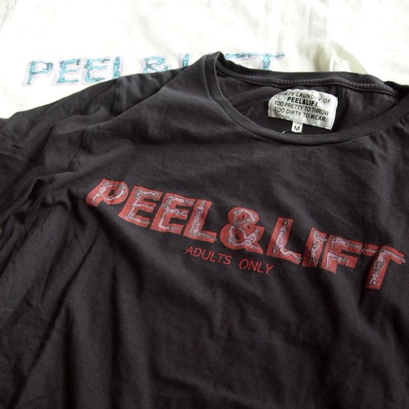PEEL&LIFT/ԡ륢ɥեȡ"nakid logo tee"٤ޤ 