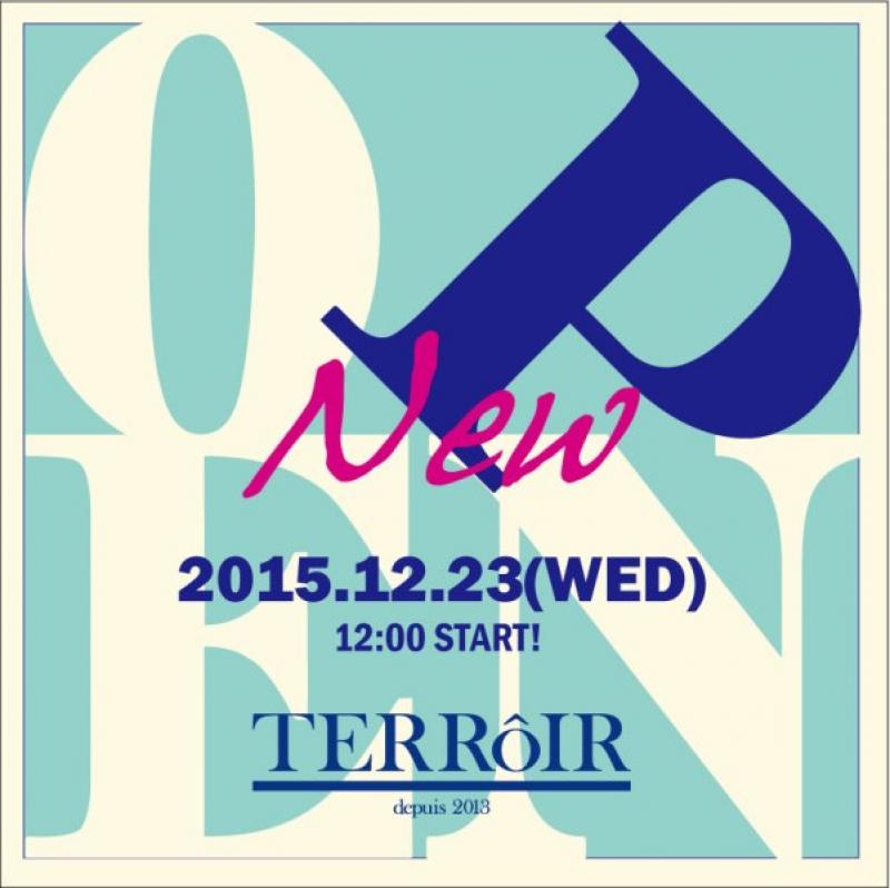 TERRoIR REAL SHOP NEW OPEN!@Takeo Onsen