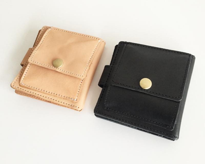 STUSSY LIVIN'  GS Leather Bi-fold Wallet 쥶å !