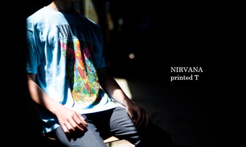 NIRVANA Printed T