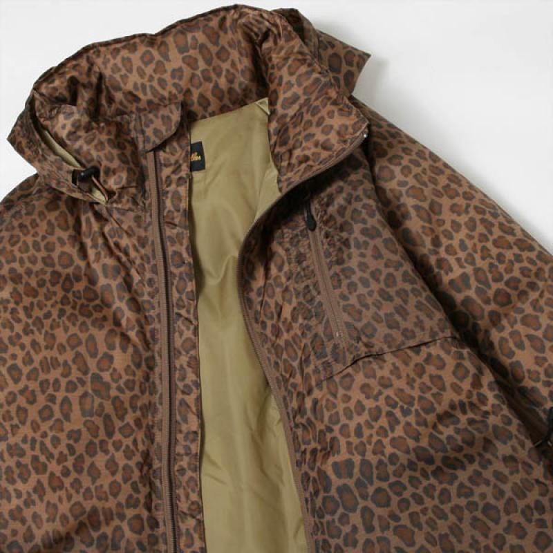 NEEDLES "C.E. Down Jacket - Poly Taffeta / Leopard Print"