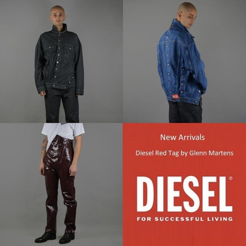  Diesel Red Tab by Glenn Martens  ǥåɥ 󡦥ޡƥ