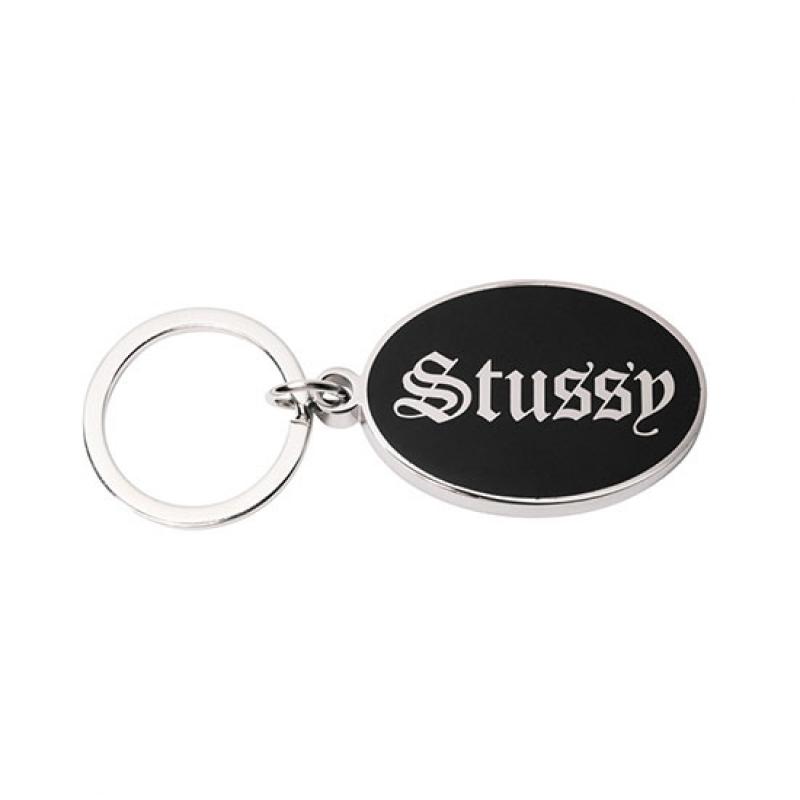 Stussy Oe Badge Keychain