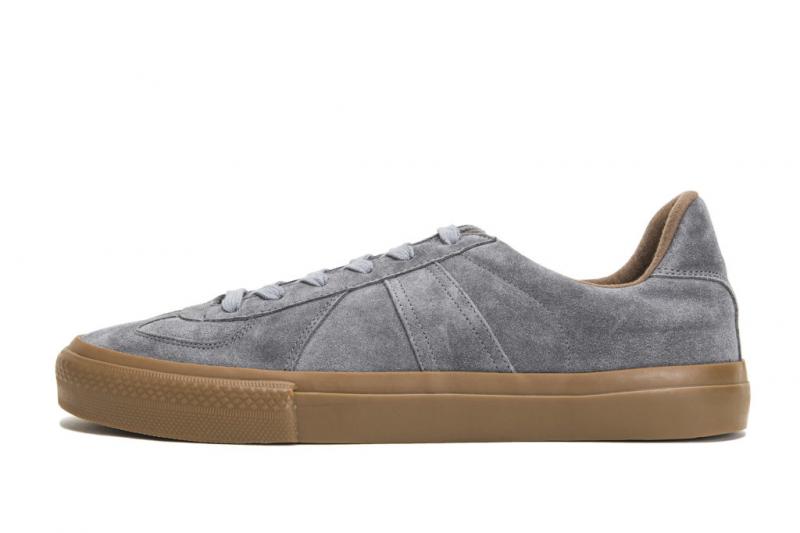 REPRODUCTION OF FOUND ץ 22SS GERMAN MILITARY TRAINER(4700S)GRAY SUEDE 