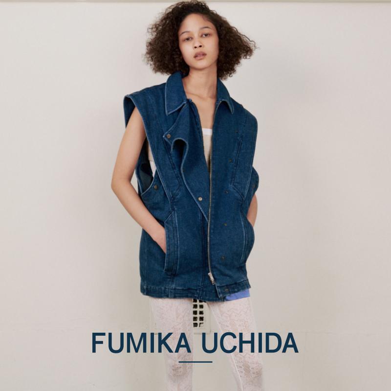 FUMIKA_UCHIDA/新作アイテム入荷”STRETCH DENIM MIRCO MINI DRESS”