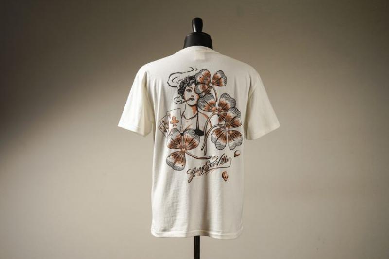 GANGSTERVILLE(󥰥)SHAMROCK LADY-S/S T-SHIRTS