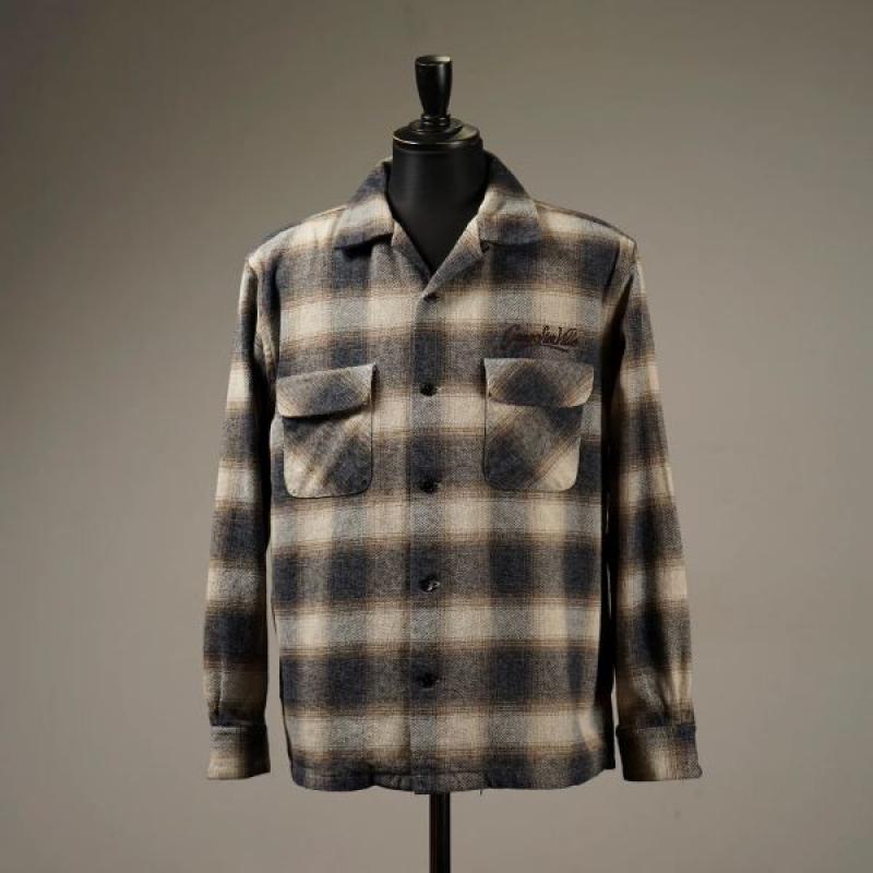 GANGSTERVILLE(󥰥)LOCOS-L/S CHECK SHIRTS