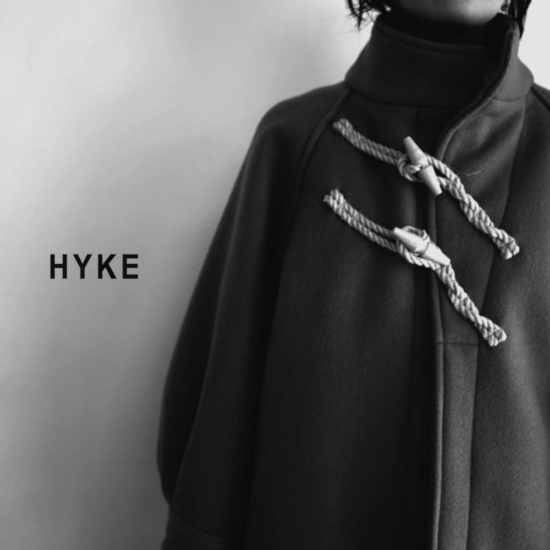 HYKE / ƥ DOUBLE FACE DUFFEL JACKET