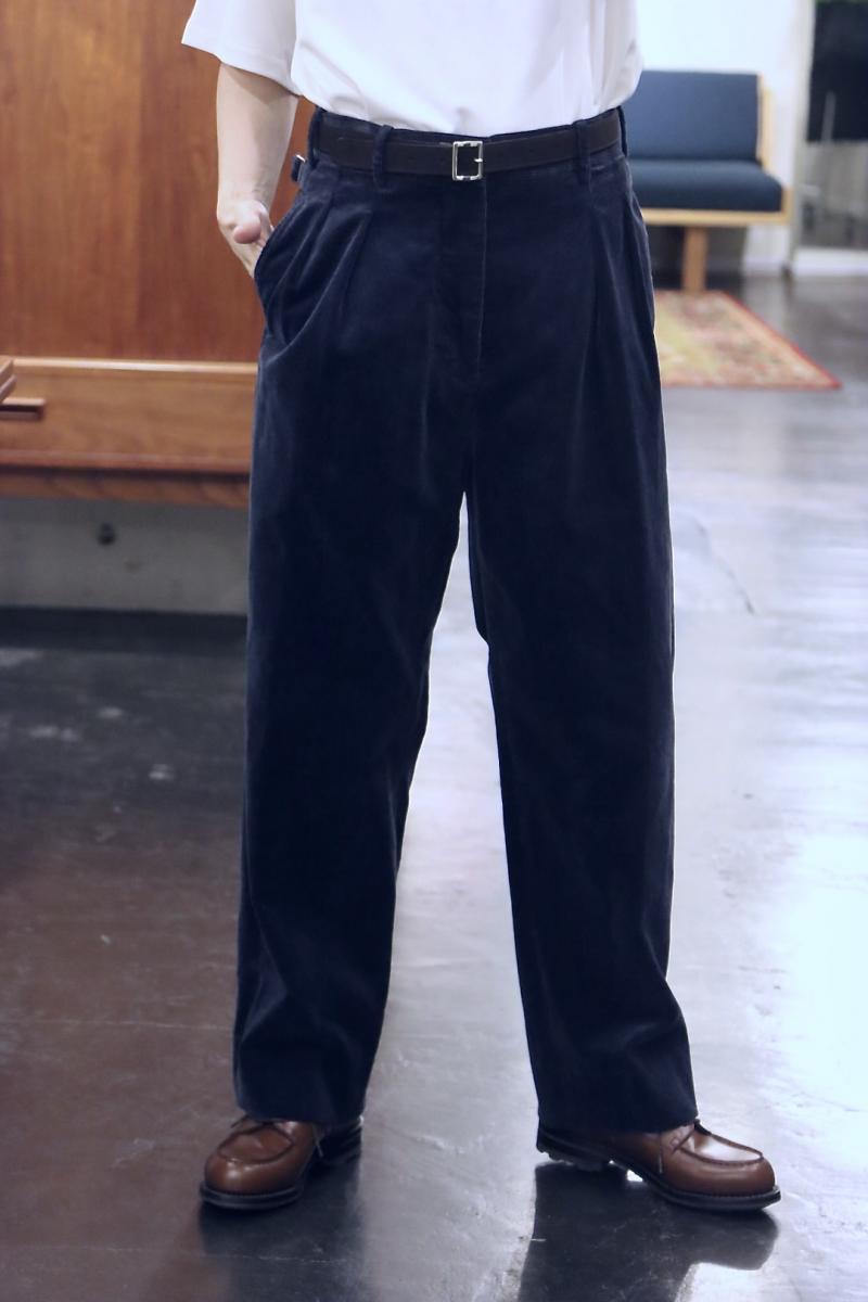 A.PRESSE ץå24SS Vintage Corduroy Trousers (24SAP-04-02H)NAVY1223()ȯ! 
