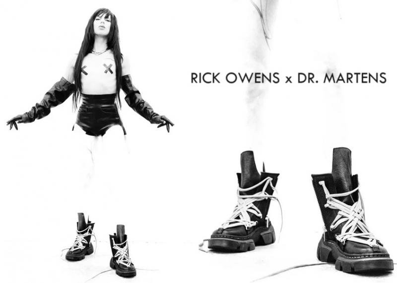 Rick Owens å x Dr. Martensɥޡ1460 DMXL ᥬ 졼 ֡