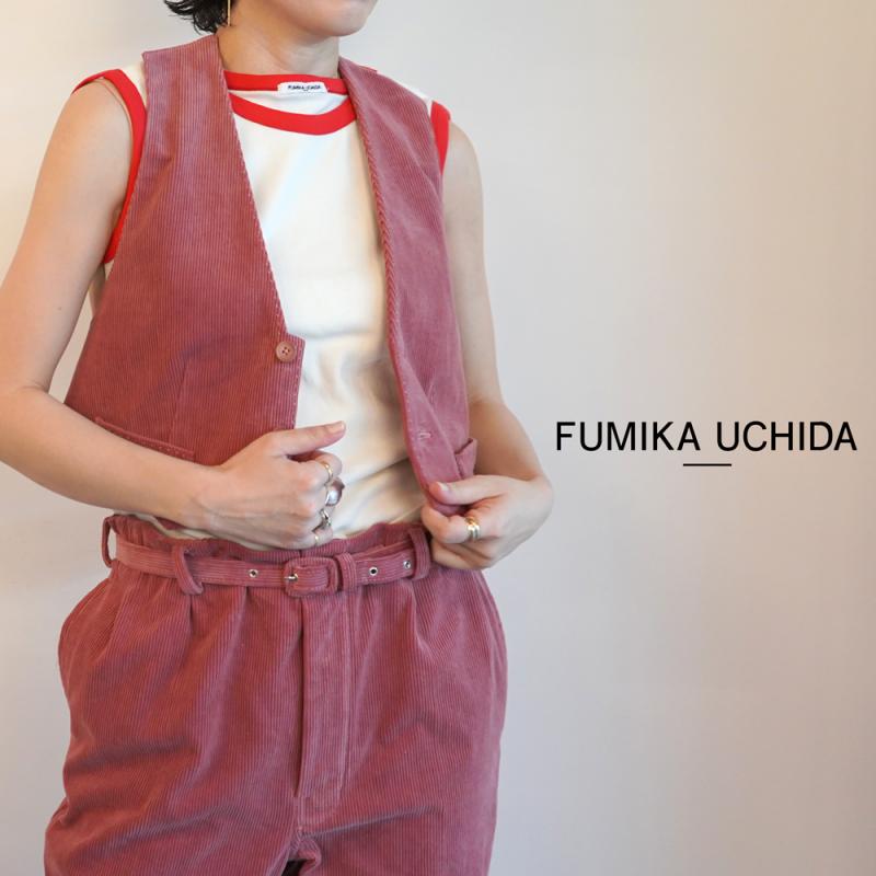 FUMIKA_UCHIDA/ƥ CORDUROY OPEN BACK WAISTCOATand more...