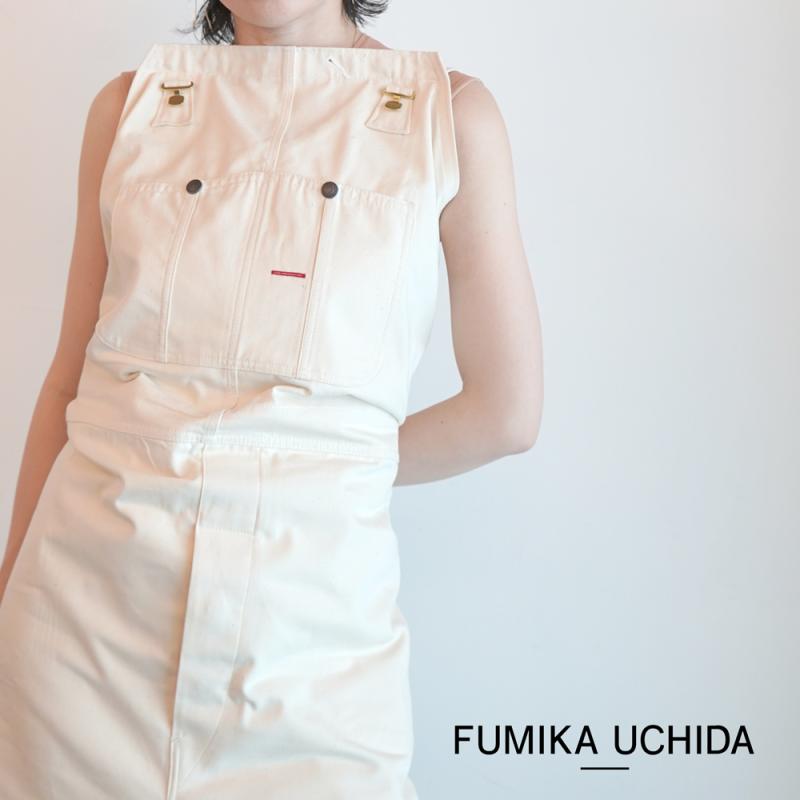 FUMIKA_UCHIDA/ƥ DENIM OVERALL APRON MIXI DRESSand more