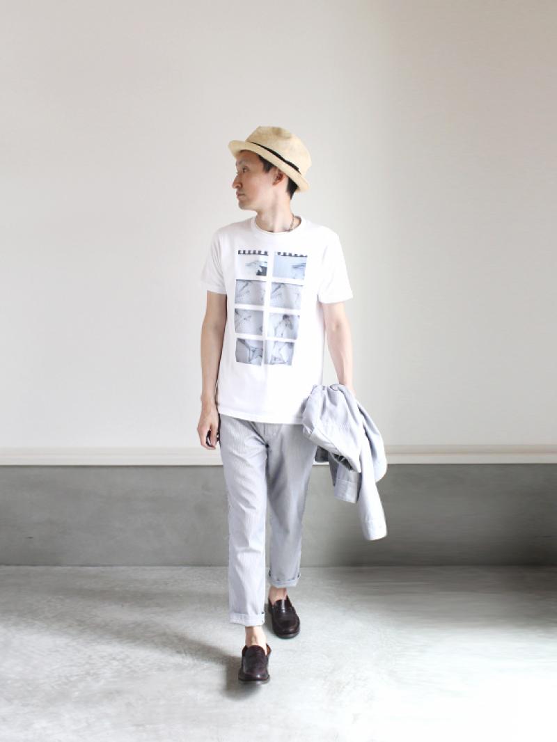 MARK LEBON for Heather Grey Wall TEE