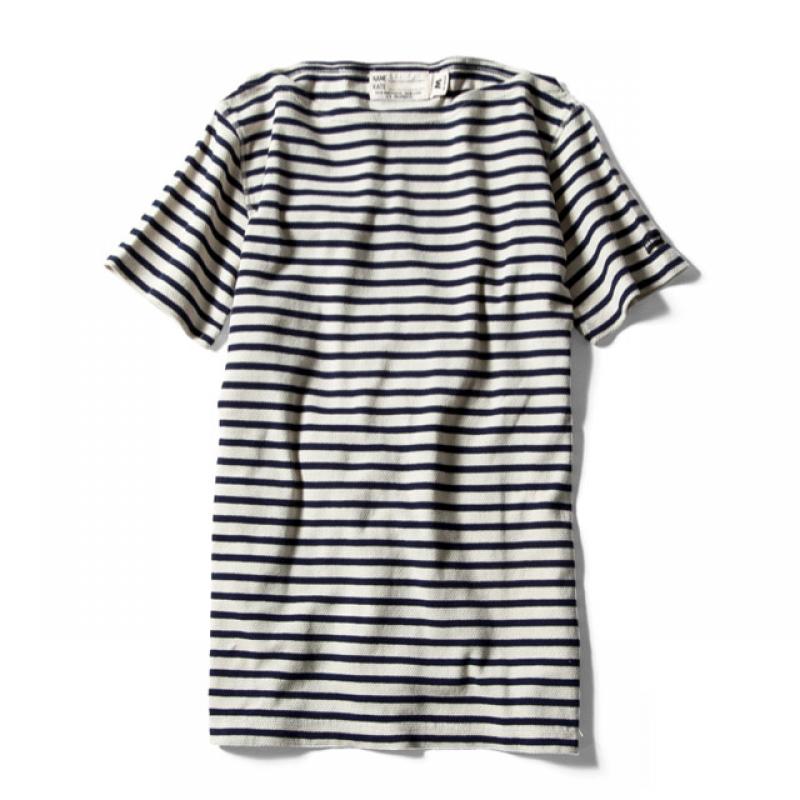 Waffle Stripe Boat Neck [No. 4015]٤ޤ