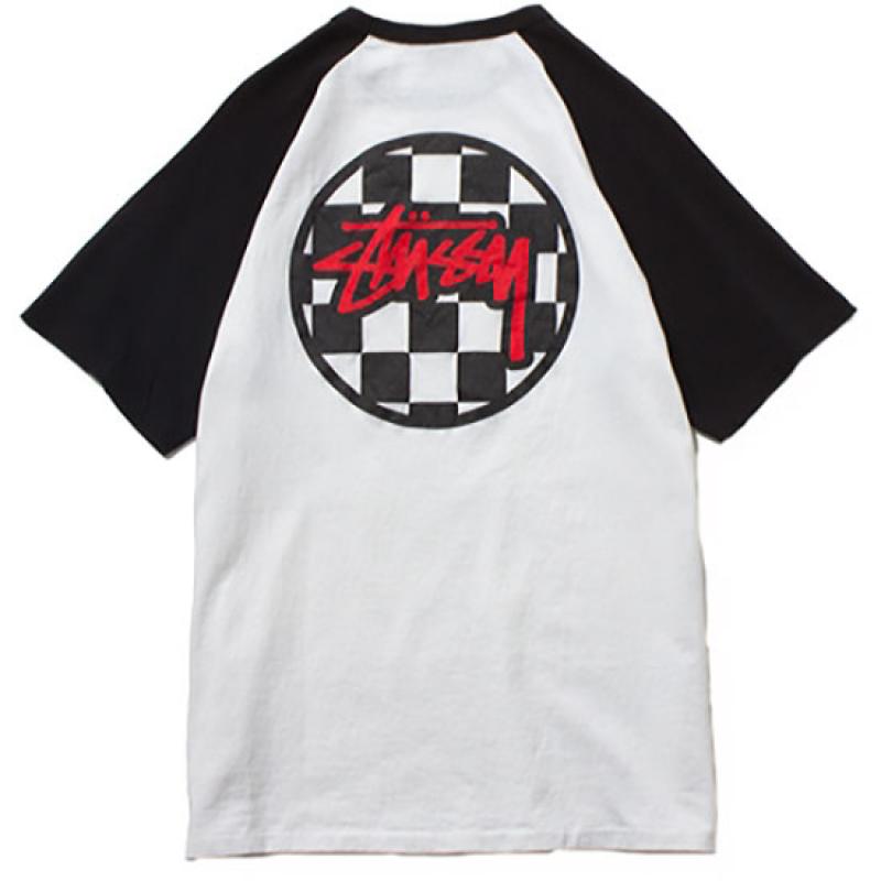 Stussy Checker Raglan