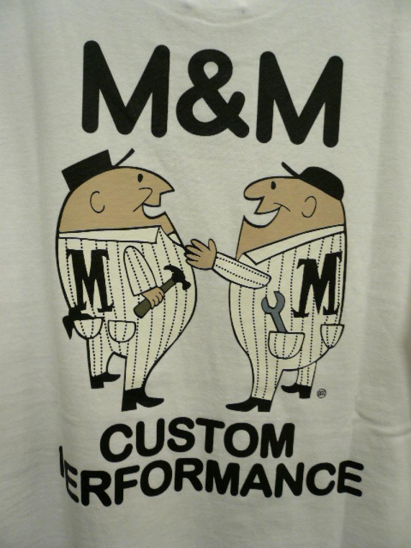 M&M (ॢɥ)  M&M "PRINT T-SHIRT" ٤Ǥ