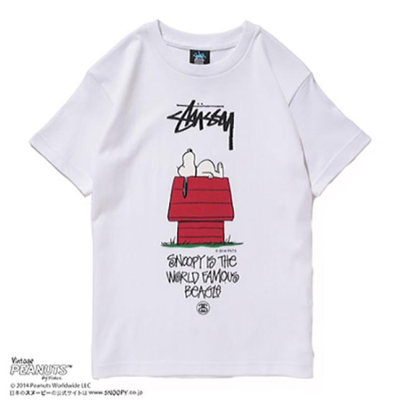 STUSSY x Peanuts World Famous 