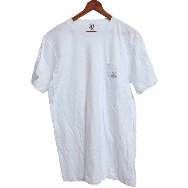 CORONA POCKET LABLE TEE 14