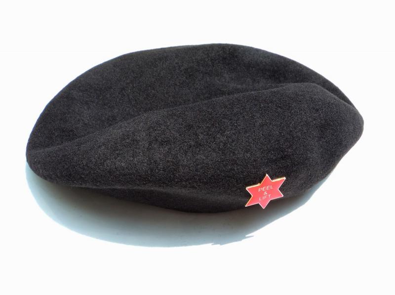 PEEL&LIFT  basque beret & david's star badge !