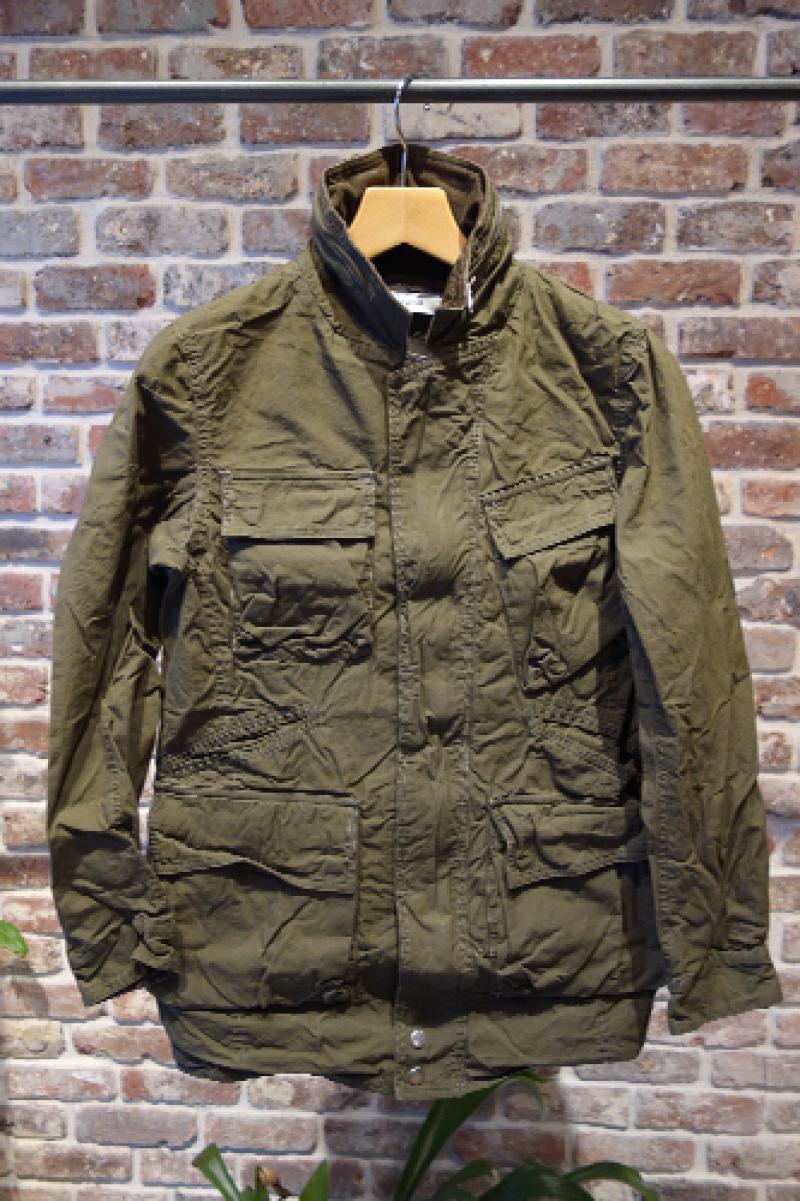 nonnative NN-J2609 RIDER JACKET COTTON WEATHER CLOTH PARAFFIN COATED