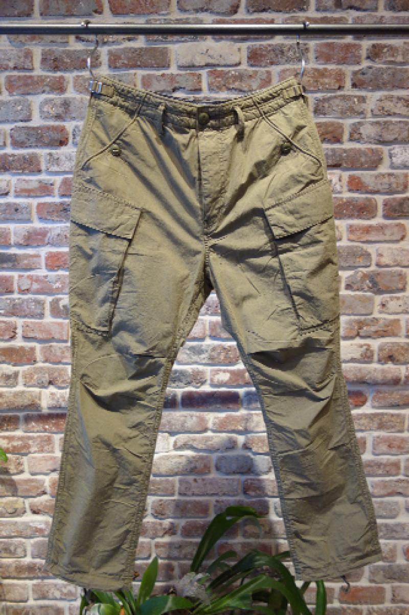 nonnative NN-P2637 TROOPER PANTS C/N WEATHER CLOTH