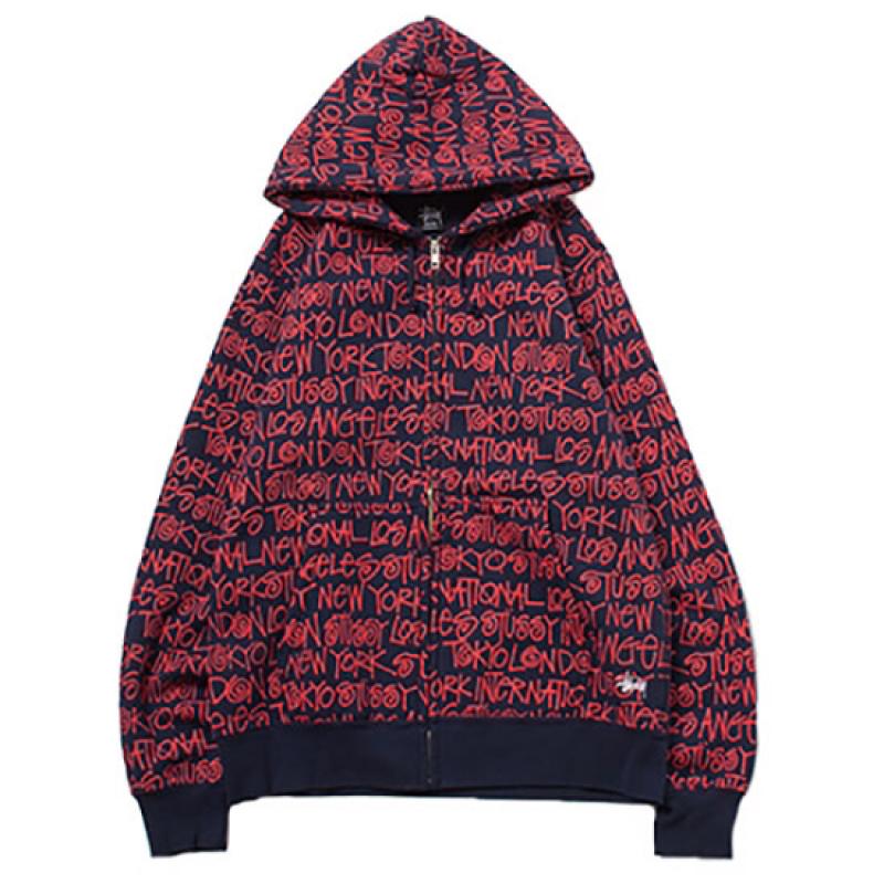 STUSSY Kids Cities Fullzip Hoodie