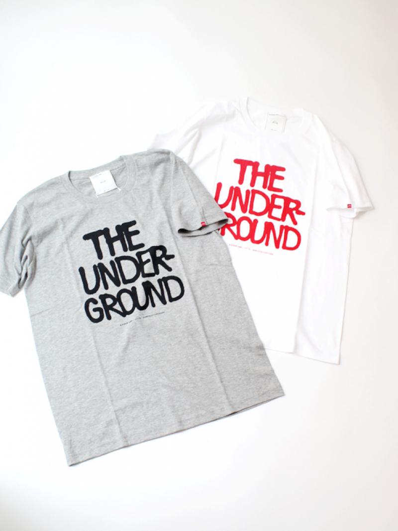 A.FOURPRINT T-SHIRT "UNDERGROUND"