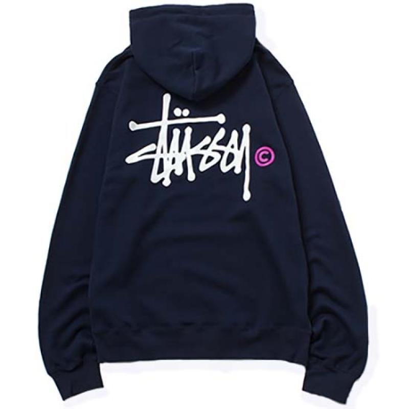 STUSSY Basic Logo Fullzip Hoodie