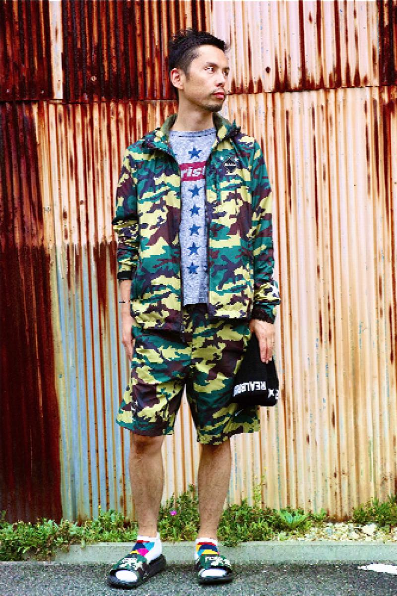 F.C.R.B. CAMOUFLAGE PRACTICE JACKET & SHORTS