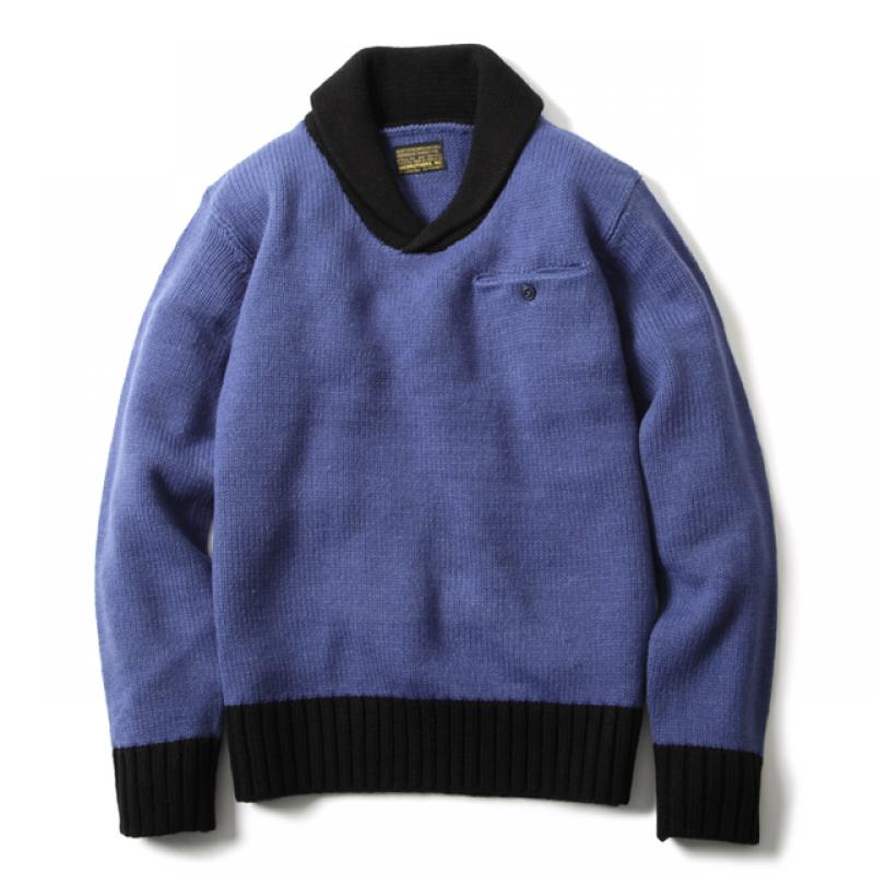 Wool Knit Shawl Sweater [No. 4125]٤ޤ
