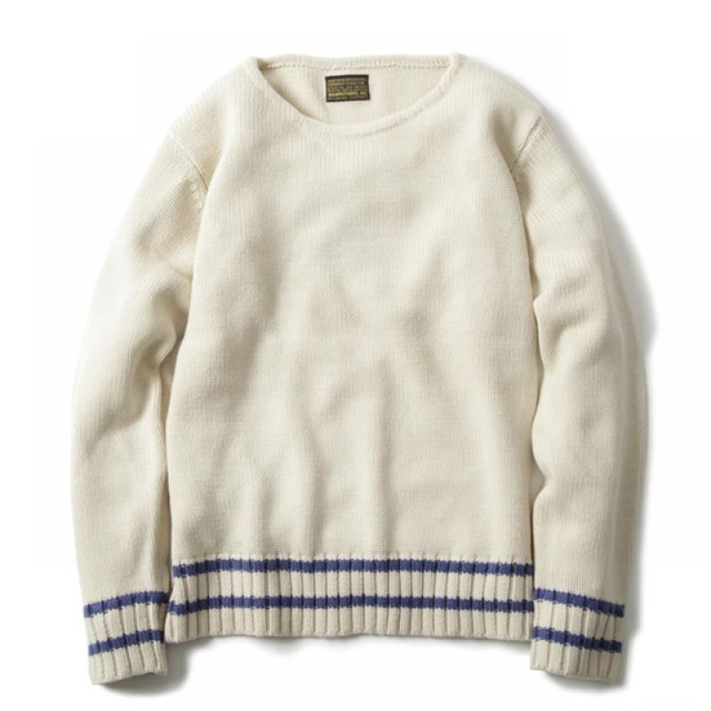 Wool Knit Boat Neck Sweater [No. 4126]٤ޤ