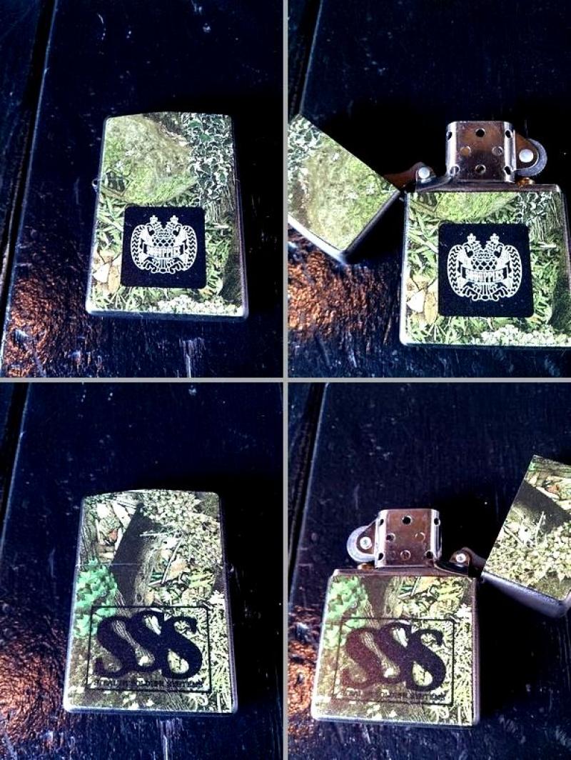 DUPPIES CAMOUFLAGE ZIPPO