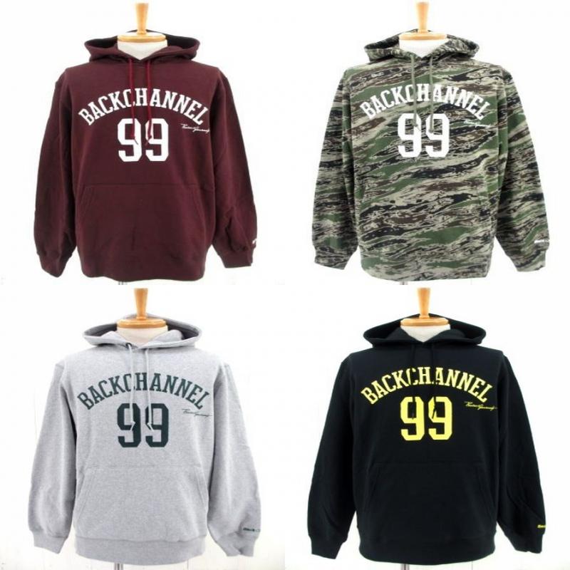 10/10ȯ!!Back Channel COLLEGE LOGO PULLOVER PARKA