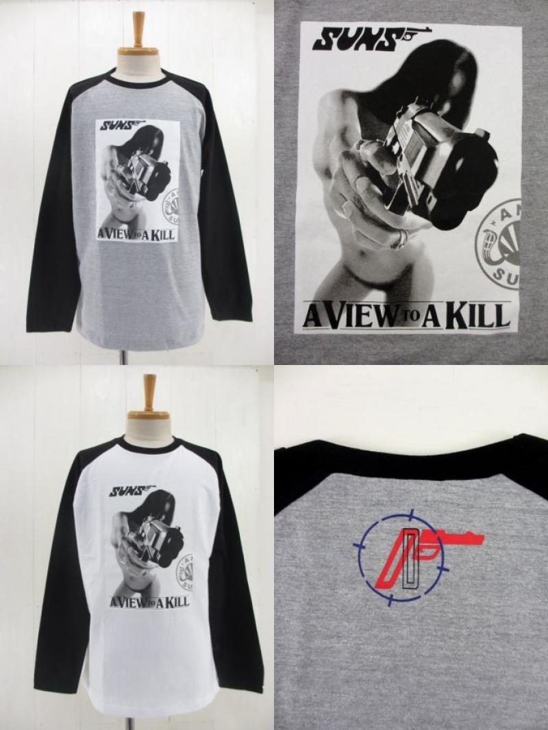 ANDSUNS A VIEW TO A KILL RAGLAN