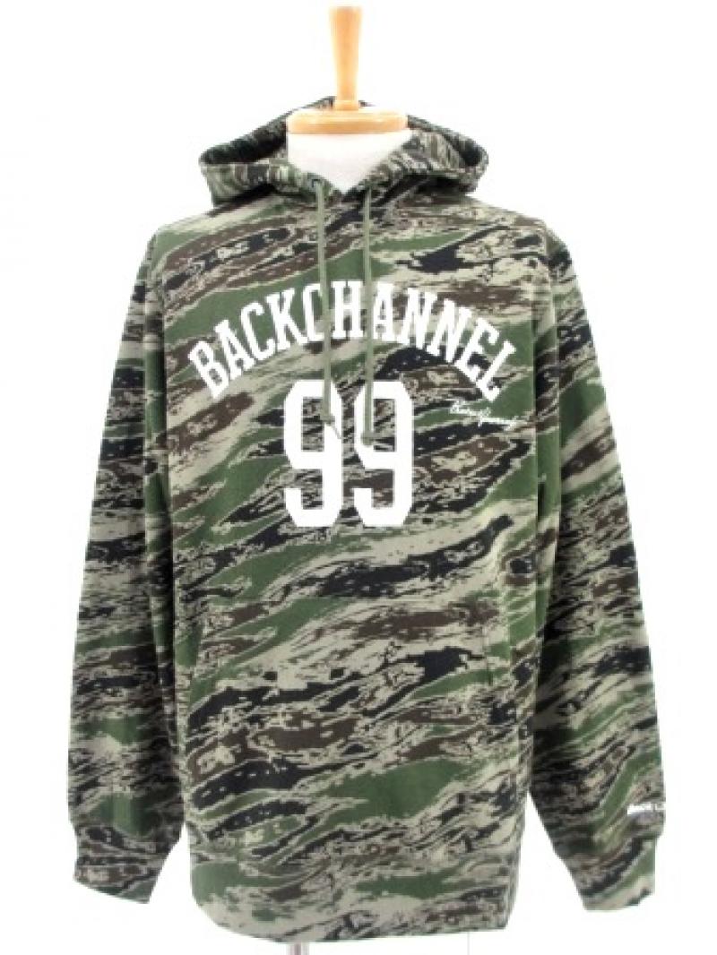 Back Channel COLLEGE LOGO PULLOVER PARKA (GHOSTLION CAMO)