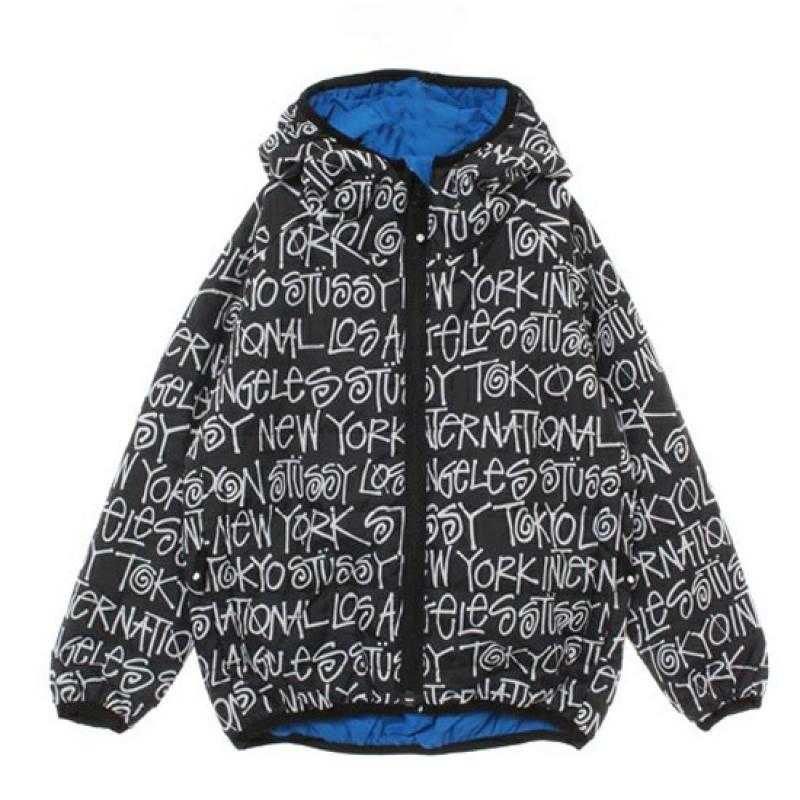 stussy Kids Rev.Cities Hood Jacket