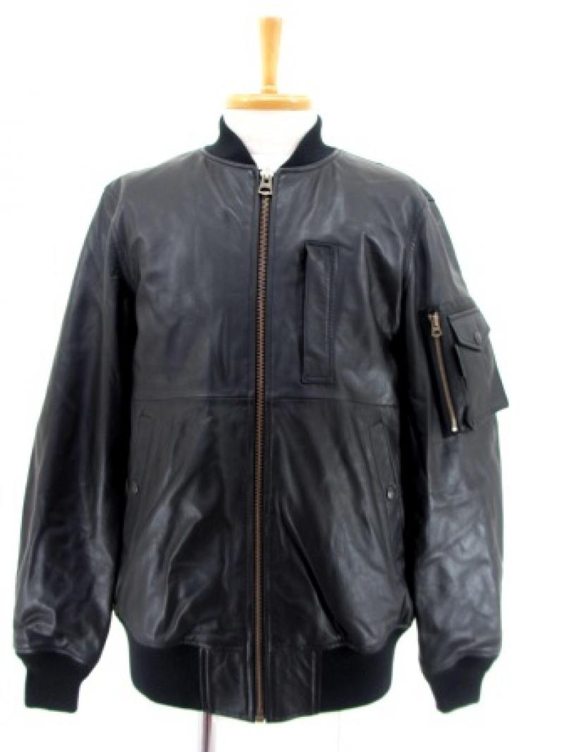 Back Channel MA-1 LEATHER JACKET