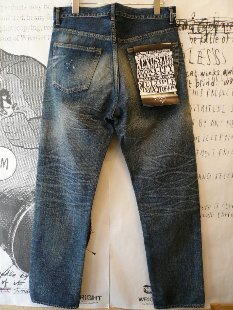 NEXUSVII(֥ͥ) DAMAGED WWII. STAR DENIM PANTS ٤Ǥ 36000yen 