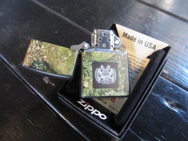 DUPPIES CAMOUFLAGE ZIPPO 