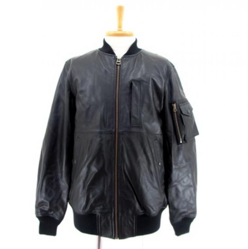 Back Channel MA-1 LEATHER JACKET 