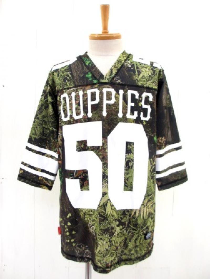 DUPPIES CAMOUFLAGE PLAYERS V NECK (SWAMP CAMO)