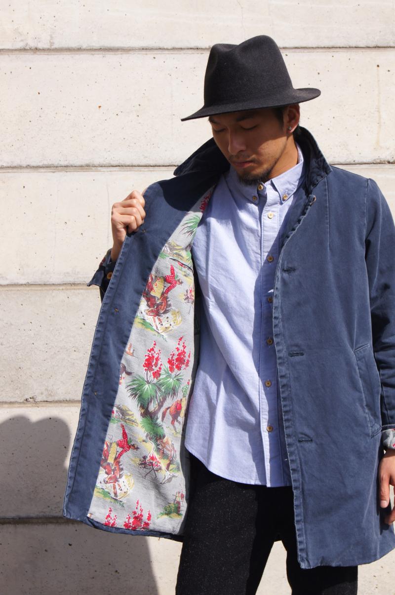  visvim - MIES COAT NAVY LOOK!!