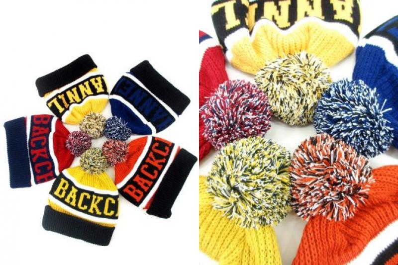 Back Channel POM POM KNIT CAP