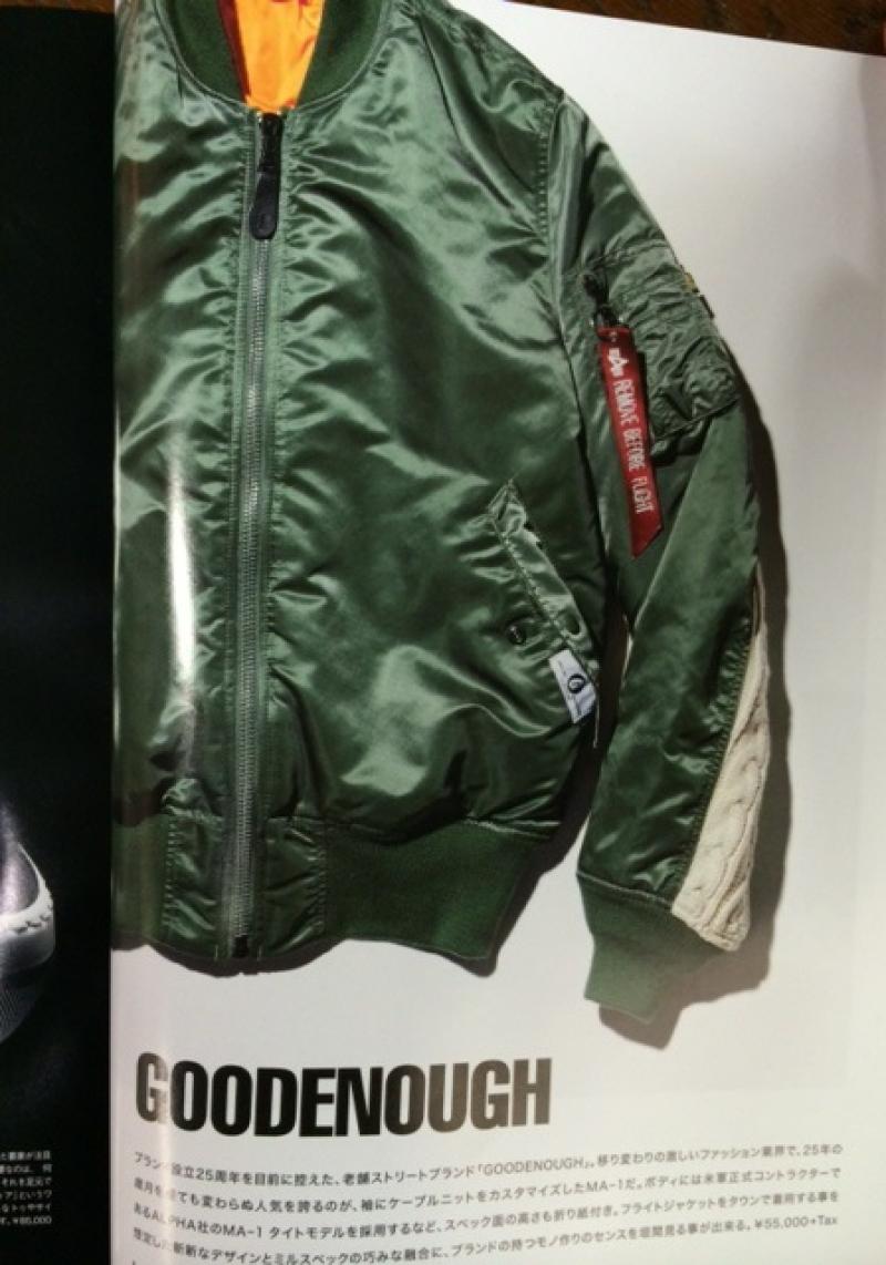 GOODENOUGH 14AW Ǻ | åɥʥ MA-1 Teva֡ ͽ 