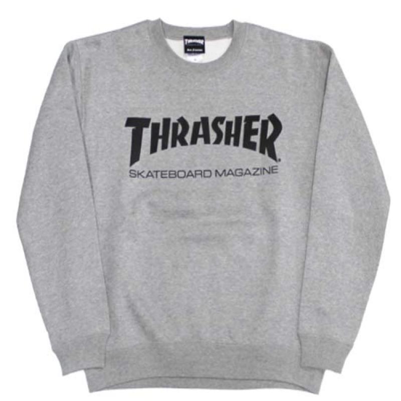 THRASHER MAG LOGO CREW SWEAT