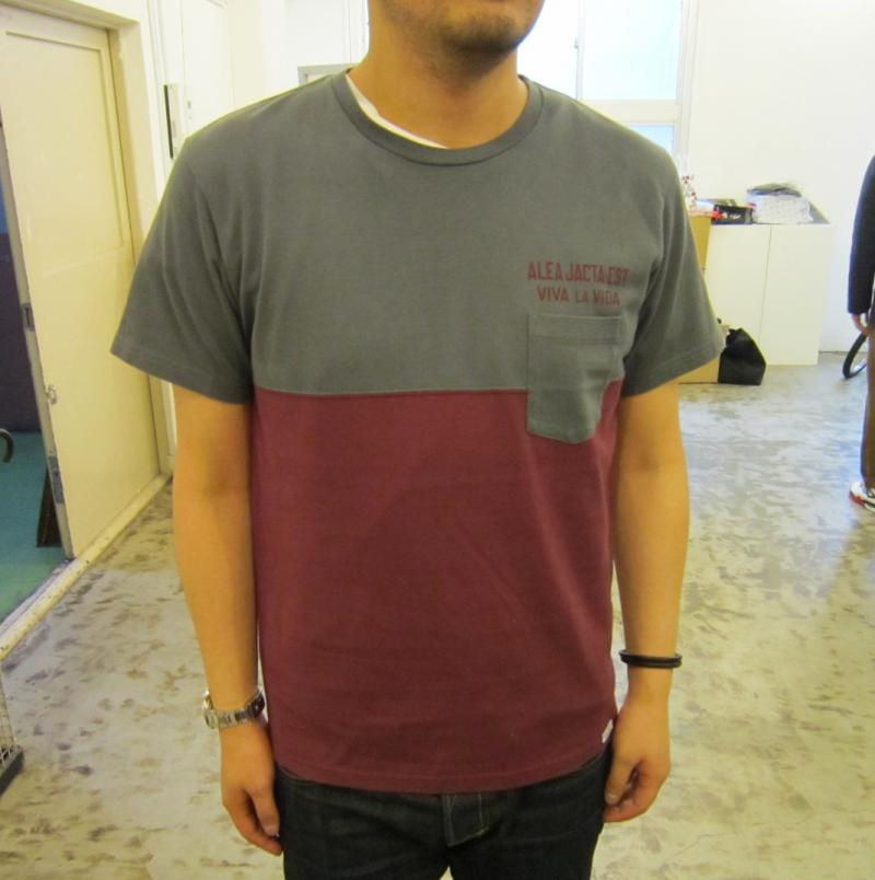 BUENAVISTA / TWO TONE POCKET TEE