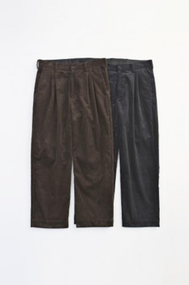 CORDUROY WIDE TROUSERS (20% OFF)